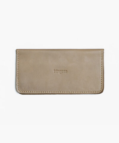 The Long Wallet - Silver Grey