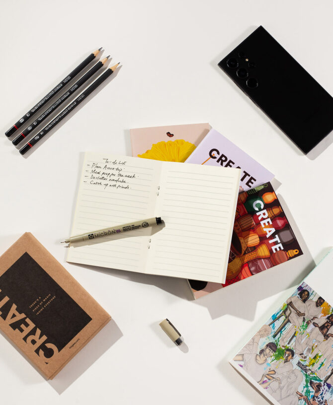 CREATE  x Kachi  (Pack of 3 notepads)